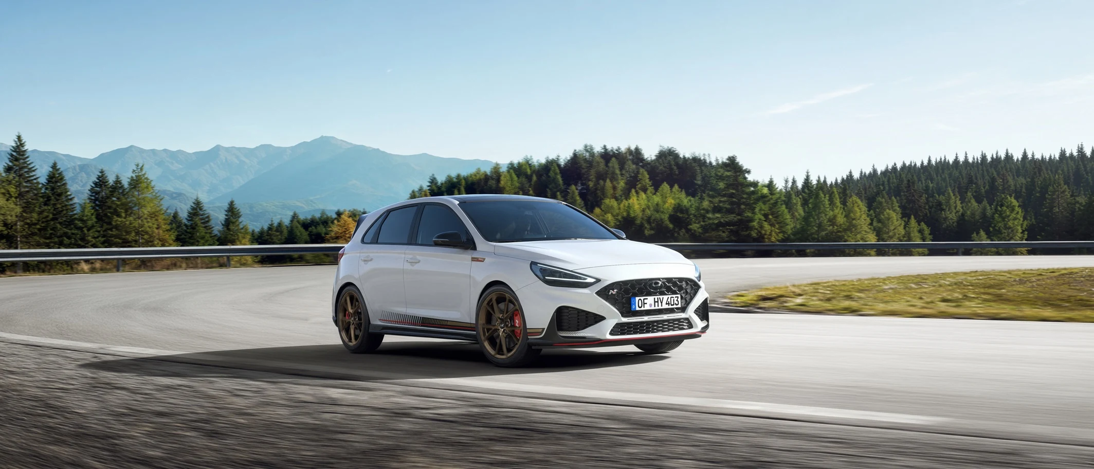 Hyundai i30 N Performance en conducción en circuito